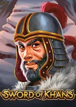 Guerreiros mongóis, espadas flamejantes e rodadas grátis com wilds expansivos.